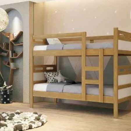 Beliche Solteiro Jaspe Reforçada Com Proteção Lateral Fenix 100% MDF 1