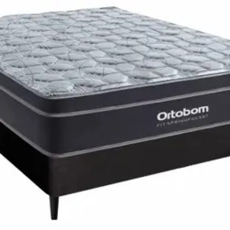 Cama Box Casal Fit Spring Pocket Ortobom