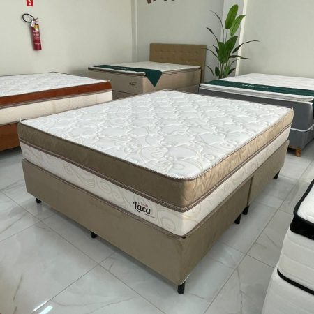 Cama Box Queen Laca Topázio